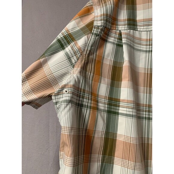 Eddie Bauer 2XL XXL Classic Fit Short Sleeve Vented Outdoor Shirt Fishing - Picture 10 of 16